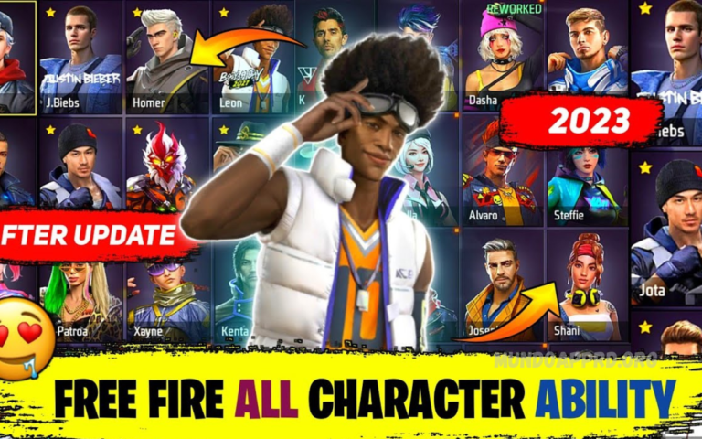 Free Fire Character Abilities